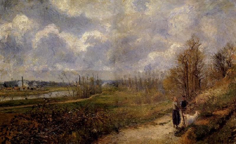 La Sente du chou, Camille Pissarro